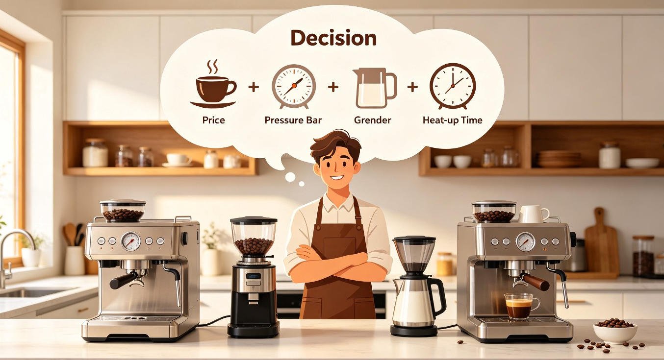 Brew Quality: Temperature, Extraction, and Pressure
