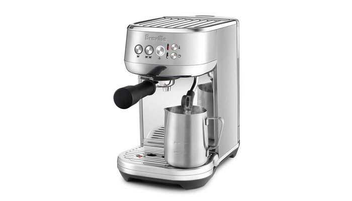 Breville Bambino Plus compact espresso machine with steam wand