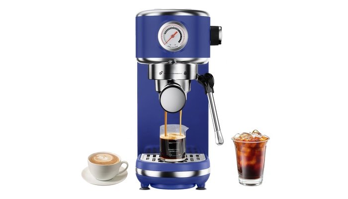 atatix 20 Bar Espresso Machine with Milk Frother